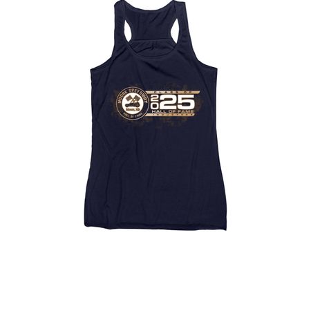 Class of 2025 Merch, a Navy Women's Racerback