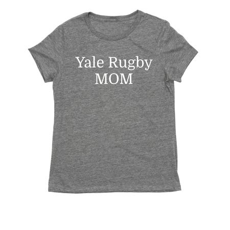 Yale Rugby Mom, a Aluminum Grey Allmade Eco Triblend Women?s Tee