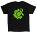 Team Jack: Fighting Burkitt Together ??, a Black Classic Unisex Tee (back-view)