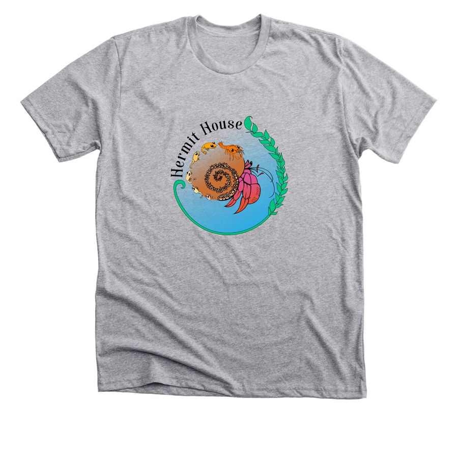 Hermit House, a Athletic Heather Premium Unisex Tee