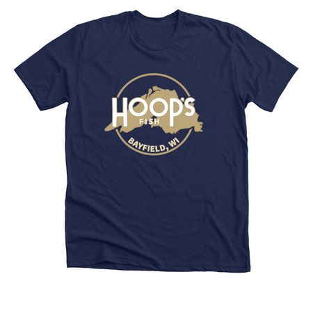 Unisex Tee, a Solid Navy Blend Premium Unisex Tee