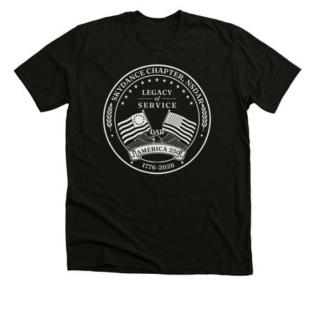 Legacy of Service Shirts 2.0, a Black Heather Premium Unisex Tee