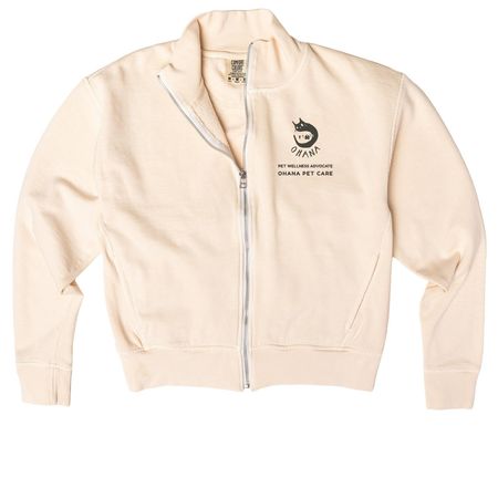 Pet Wellness Advocate, a Ivory Comfort Colors Women's Zip Up Jacket