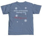 Winter Challenge awards&nbsp;, a Blue Jean Comfort Colors Unisex Tee (back-view)