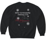 Winter Challenge awards&nbsp;, a Black Softstyle Crewneck Sweatshirt (back-view)