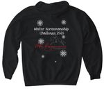Winter Challenge awards&nbsp;, a Black Gildan Softstyle Pullover Hoodie (back-view)