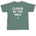 Meg's 8th Pan-Mass Challenge, a Light Green Comfort Colors Unisex Tee (back-view)