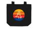Retro Tote, a Black Organic Cotton Tote Bag