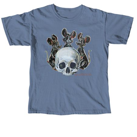 HALO, a Blue Jean Comfort Colors Unisex Tee