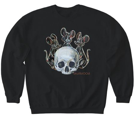 HALO, a Black Softstyle Crewneck Sweatshirt