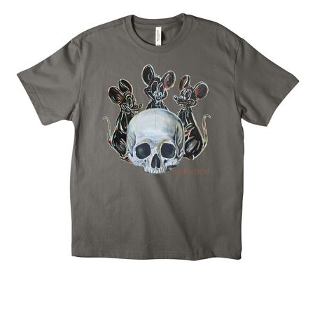 HALO, a Asphalt Unisex Heavyweight Tee