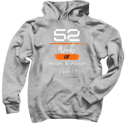 52 Weeks, a Sport Grey Pullover Hoodie