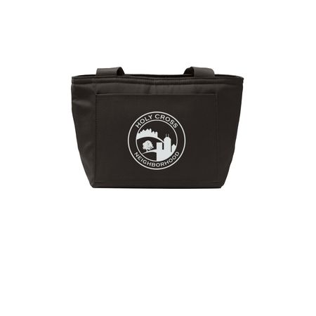 Holy Cross, a Deep Black Insulated Lunch Tote