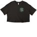 Dance Gear, a Black Women?s Cropped Cotton Tee