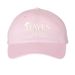 Hayes Strong Hats, a Pink Printed Pigment Dye Baseball Cap