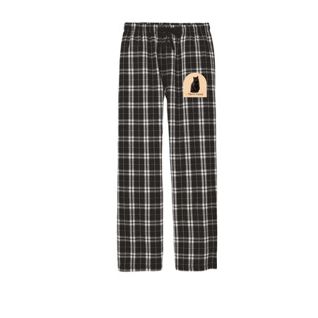 Flynn's Legacy Logo Pants, a Black Flannel Pajama Pant