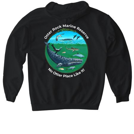 No Otter Place Like It! Shirts/Sweatshirts, a Black Gildan Softstyle Pullover Hoodie