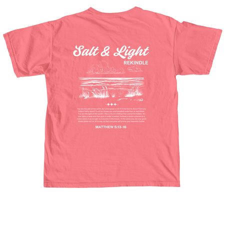 Salt and Light&nbsp;, a Watermelon Comfort Colors Unisex Tee
