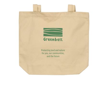 Greenbelt Tote Bags, a Oyster Organic Cotton Tote Bag