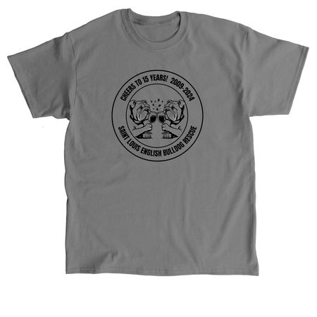 15th Anniversary, a Charcoal Classic Unisex Tee
