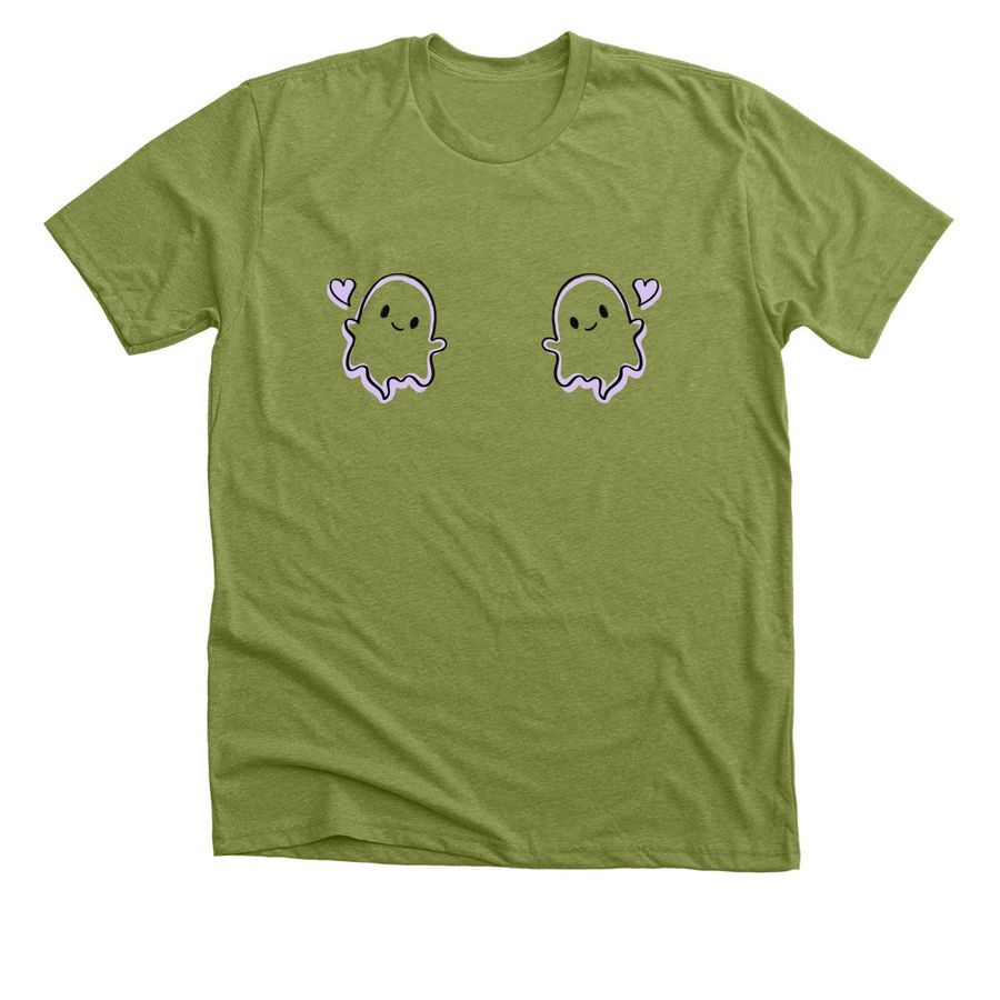 BOObies, a Heather Green Premium Unisex Tee