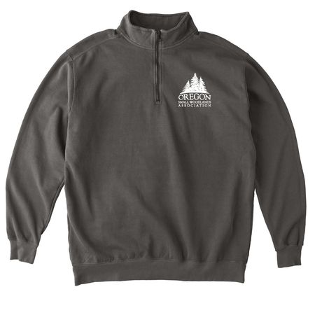 OSWA SWAG, a Pepper Comfort Colors Quarter Zip Pullover