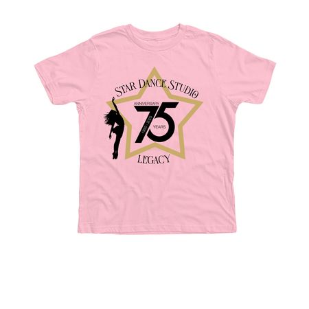 Star Dance Studio Official Merchandise 2025, a Neon Pink Premium Youth Tee