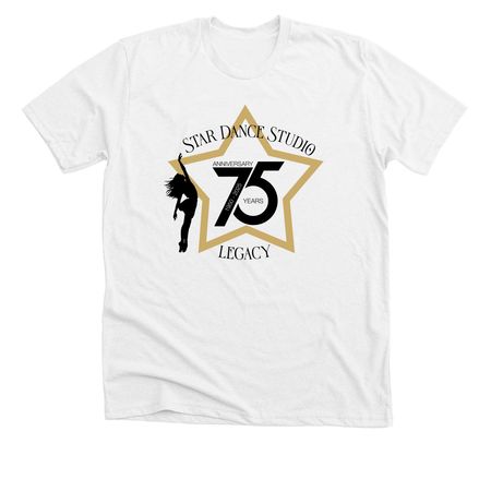 Star Dance Studio Official Merchandise 2025, a Solid White Blend Premium Unisex Tee