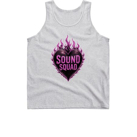 Sound????Squad 4, a Sport Grey Classic Unisex Tank Top
