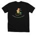 Modes of Transportation: Bike Dog, a Solid Black Blend Premium Unisex Tee