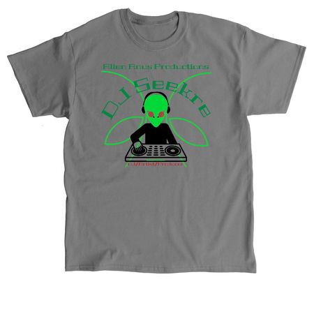#DJSEEKREWEAR&nbsp;, a Charcoal Classic Unisex Tee