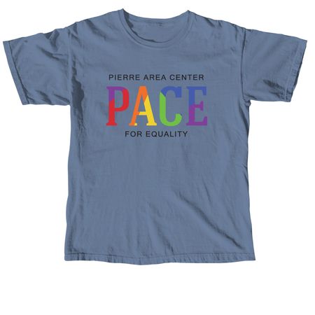 PACE Wordmark, a Blue Jean Comfort Colors Unisex Tee