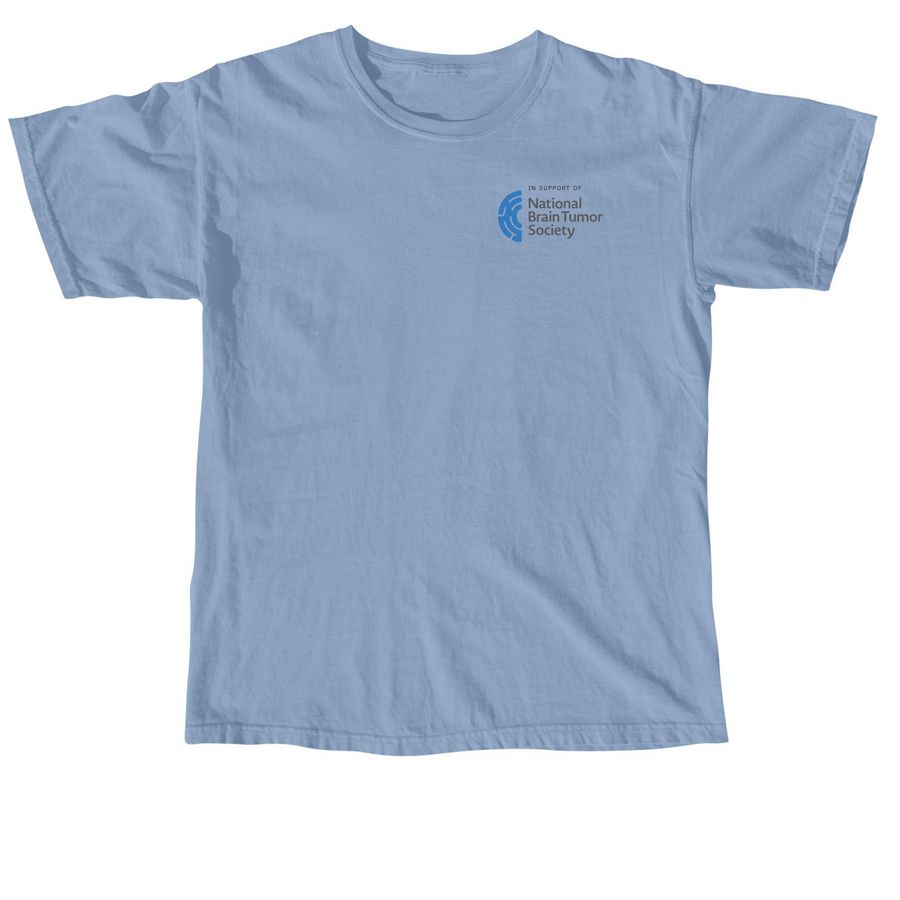 JOGGIN' FOR YOUR NOGGIN', a Washed Denim Comfort Colors Unisex Tee