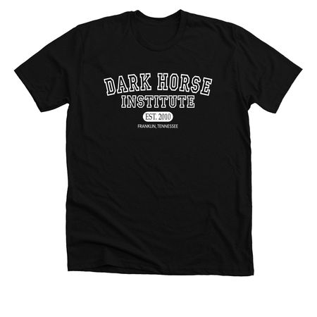 Dark Horse Institute, a Solid Black Blend Premium Unisex Tee