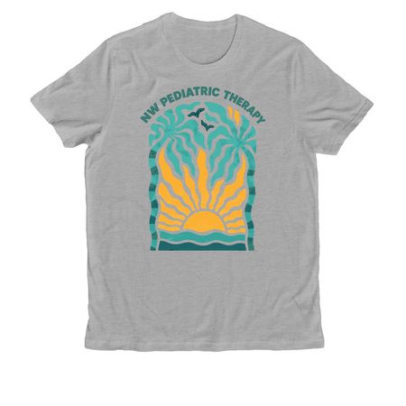 Summer!&nbsp;, a Granite Grey Heather Allmade Organic Cotton Unisex Tee
