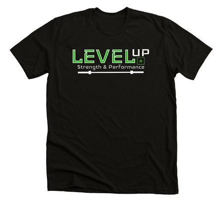 Inverted Logo, a Solid Black Blend Premium Unisex Tee