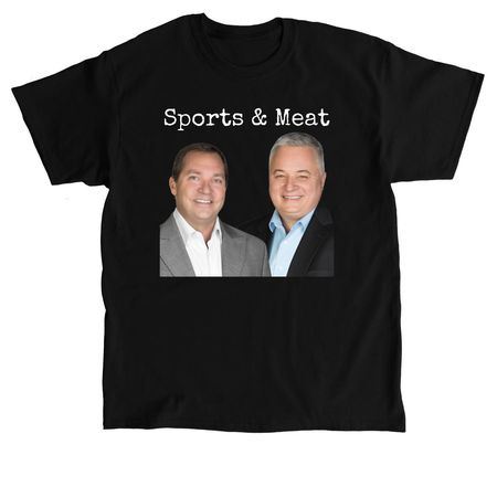 Sports and Meat, a Black Classic Unisex Tee