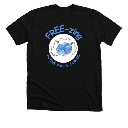 FREE-zing with Jonah Bobo, a Solid Black Blend Premium Unisex Tee