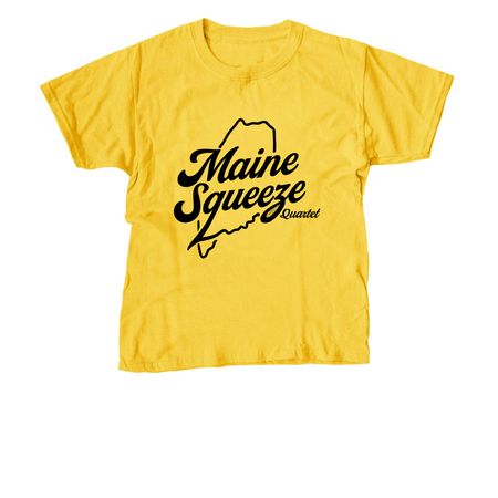 Maine Squeeze Black Logo, a Daisy Youth Unisex Tee
