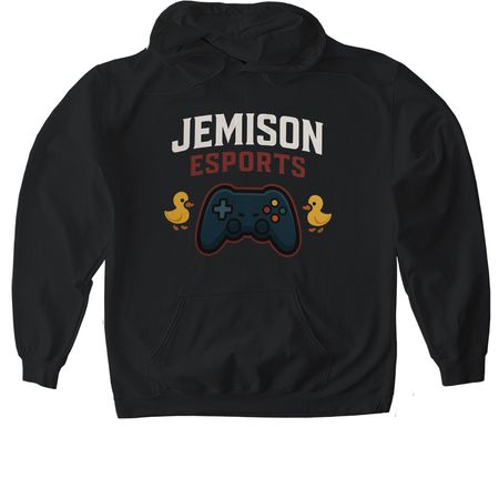Esports Duck Gear, a Black Gildan Softstyle Pullover Hoodie
