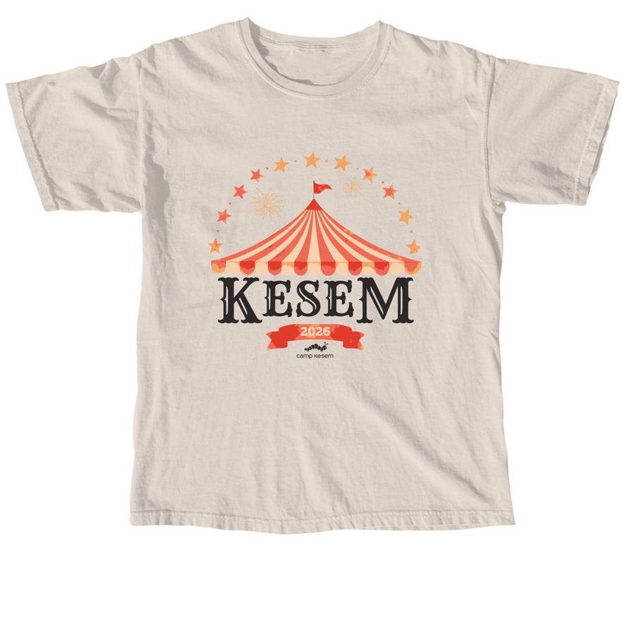 Kesem Circus, a Ivory Comfort Colors Unisex Tee