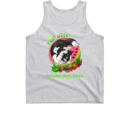 Fruit Week - Prairie Disc Dogs, a Sport Grey Classic Unisex Tank Top