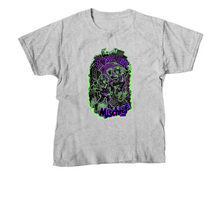 Magic city mischief, a Sport Grey Youth Unisex Tee