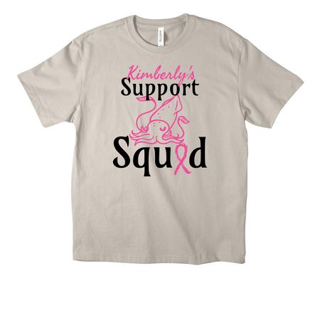 Kimberly's Support Squid's, a Dust Unisex Heavyweight Tee