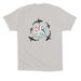 Allie?s All Stars 2026, a Solid Athletic Grey Premium Cotton Tee (back-view)