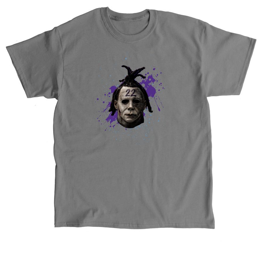 Darryn Peterson Michael Myers T-Shirt V2, a Charcoal Classic Unisex Tee