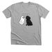 Who Rescued Who Halloween Fundraiser, a Athletic Heather Premium Unisex Tee