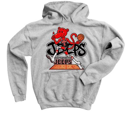 South Webster Basketball, a Sport Grey Youth Pullover Hoodie