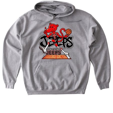 South Webster Basketball, a Sport Grey Gildan Softstyle Pullover Hoodie