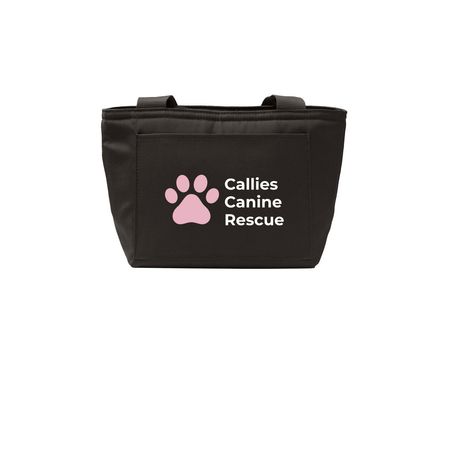 Callies Canine Rescue - Insulated bag, a Deep Black Insulated Lunch Tote